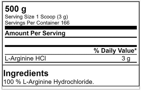 GN Arginine HCL Nano Pure 500g