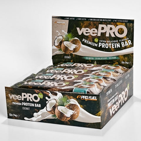 ProFuel veePRO CRISP Protein Riegel 12er Pack