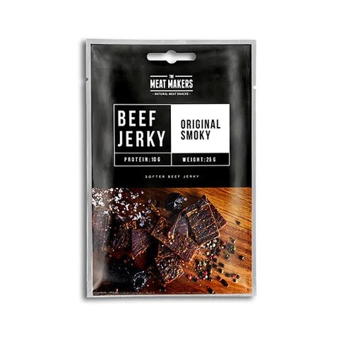 The MeatMakers Beef Jerky Original SnackPack 15x25g