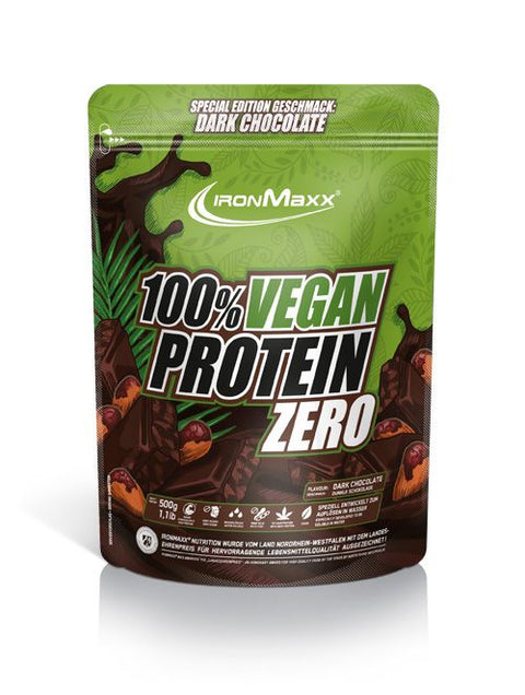 IronMaxx 100% Vegan Protein Zero 500g