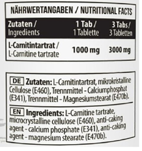 MST - L-Carnitine 1000  (90 Tabl.)