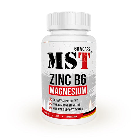 MST - Zinc  Magnesium  B6 60 vegane Caps