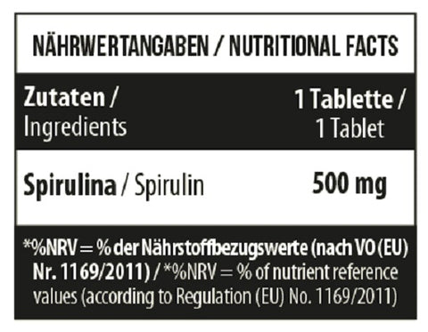 MST - Spirulina 90 Tabletten