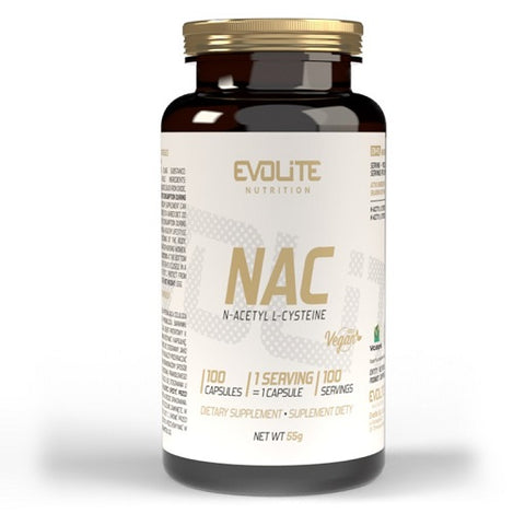 Evolite Nutrition N-Acety-L-Cysteine 100 Caps