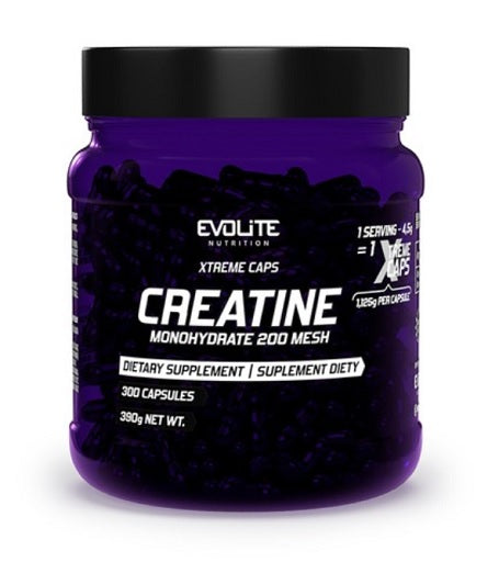 Evolite Nutrition Creatine Monohydrat 300 Caps