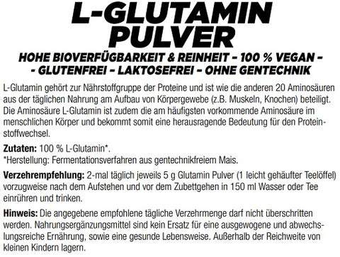 MySupps Glutamine 500g