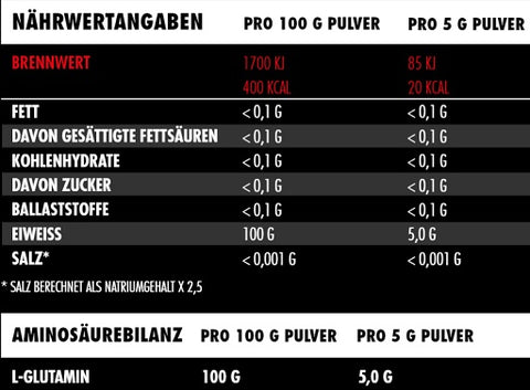 Big Zone Glutamin 500g