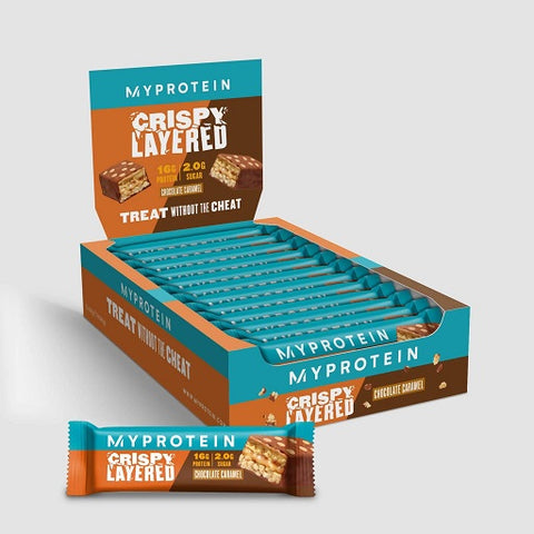 MyProtein Crispy Layered Bar 12 x 58g