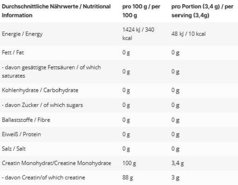 INLEAD Creatine Monohydrate 500g