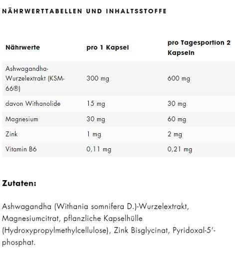 ESN Ashwa Pro 120 Kapseln