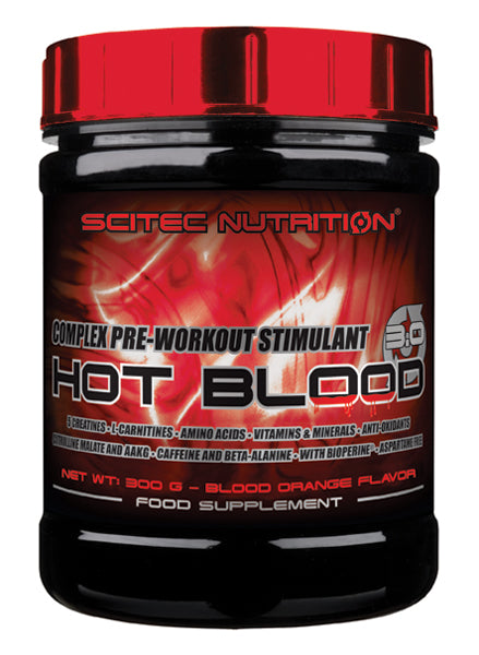 Scitec Hot Blood Hardcore PROBEN 10x25g