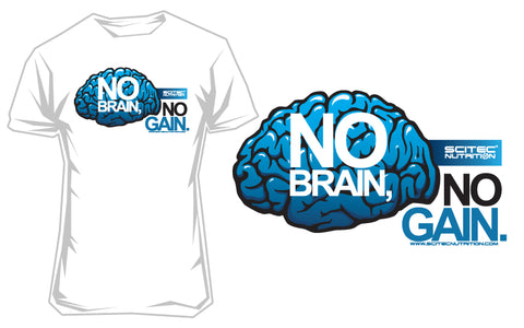 Scitec T-Shirt No Brain