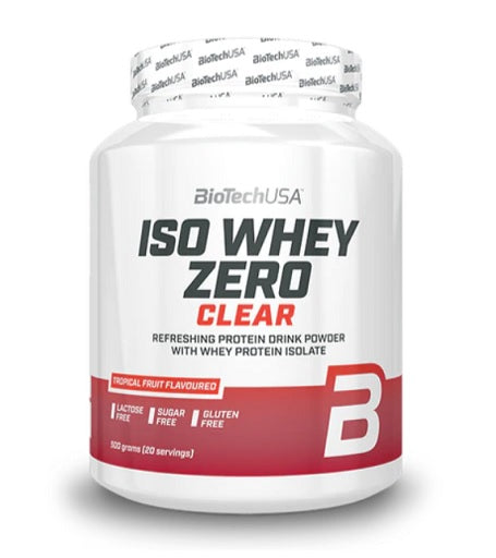 BioTech Iso Whey Zero Clear 500g Tropische Früchte