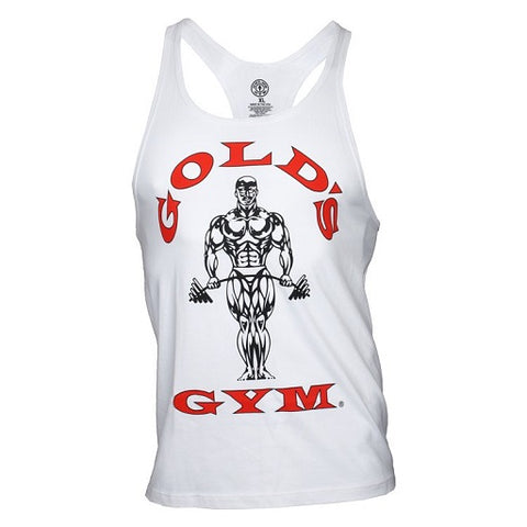 Gold´s Gym Classic Stringer Tank Top - Weiß