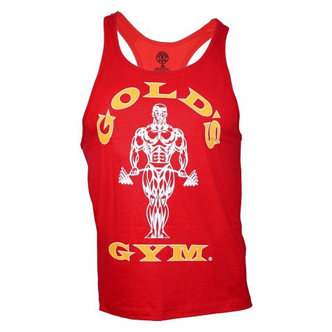 Gold´s Gym Classic Stringer Tank Top - Rot