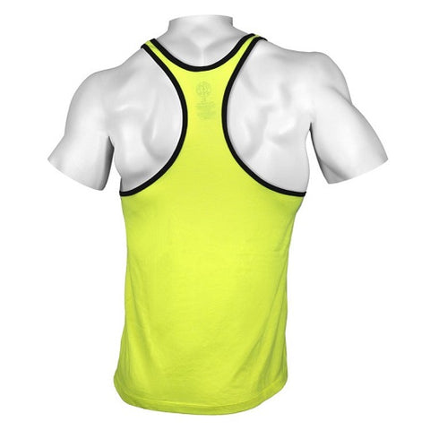 Gold´s Gym Muscle Joe Contrast Stringer Tank - Neon