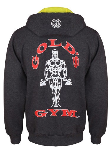 Gold´s Gym GGSWT007 - Charcoal Zip Hoodie