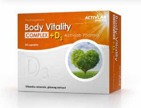 Activlab Body Vitality Complex  D3 30 Tabletten