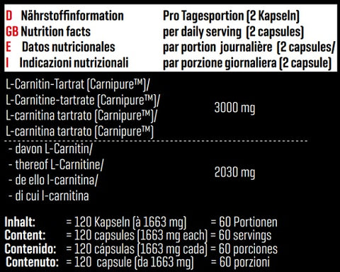 Body Attack Carnipure 1500 120 Kapseln