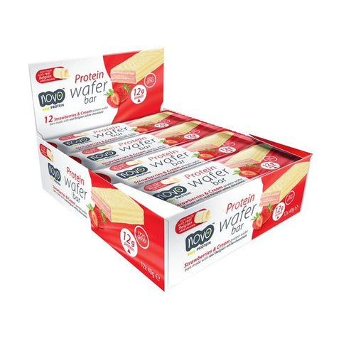 Novo Nutrition Protein Wafer Bar 12 x 40g